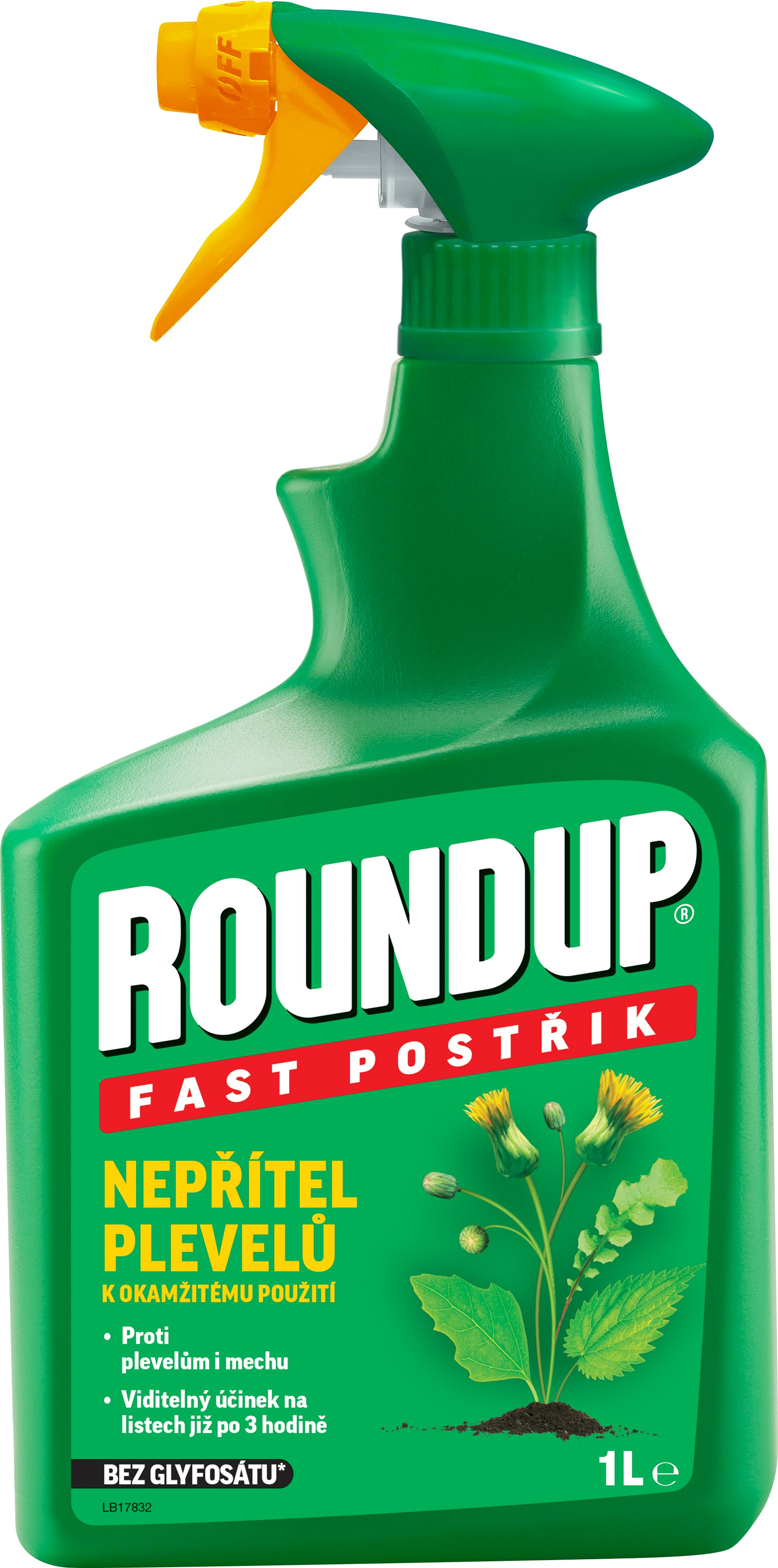 ROUNDUP Herbicid FAST bez glyfosátu, 1 l