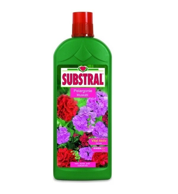 SUBSTRAL Hnojivo tekuté pro pelargonie, 1000 ml