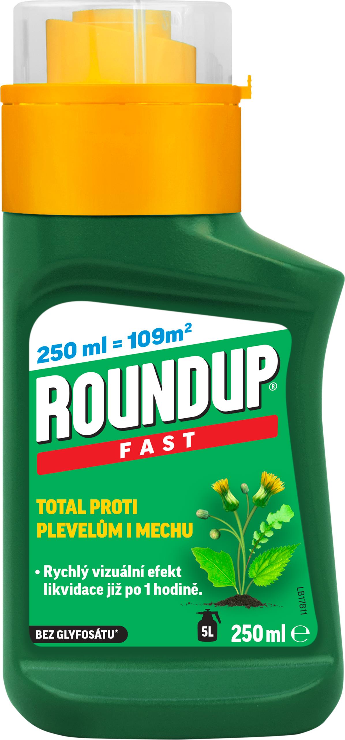ROUNDUP Herbicid FAST koncentrát, 250 ml