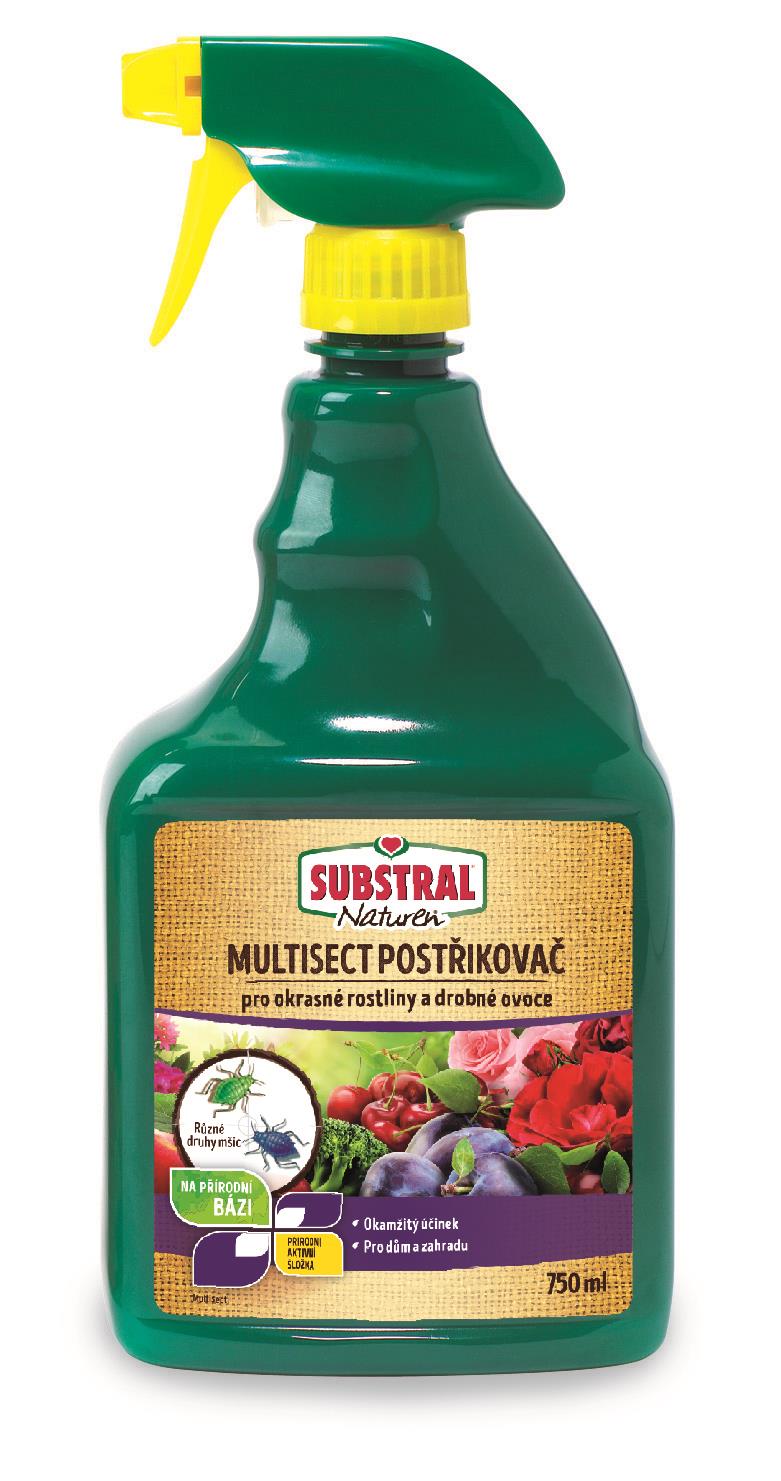 SUBSTRAL Insekticid NATUREN postřik pro okrasné rostliny a drobné ovoce, 750 ml