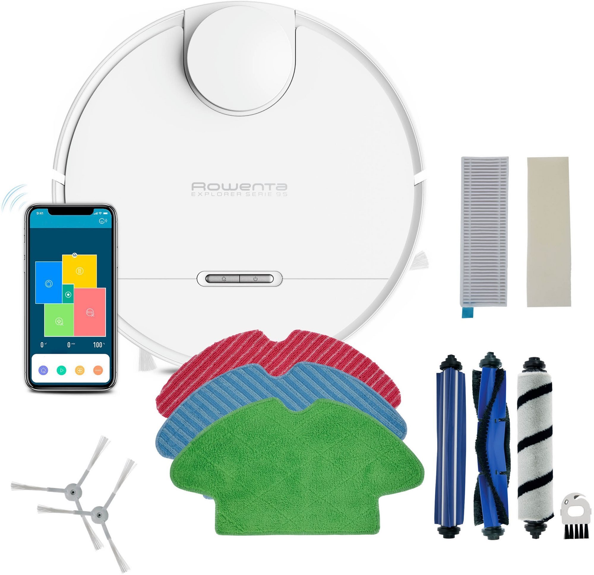 Rowenta RR7987WH X-PLORER Serie 95 Total Care