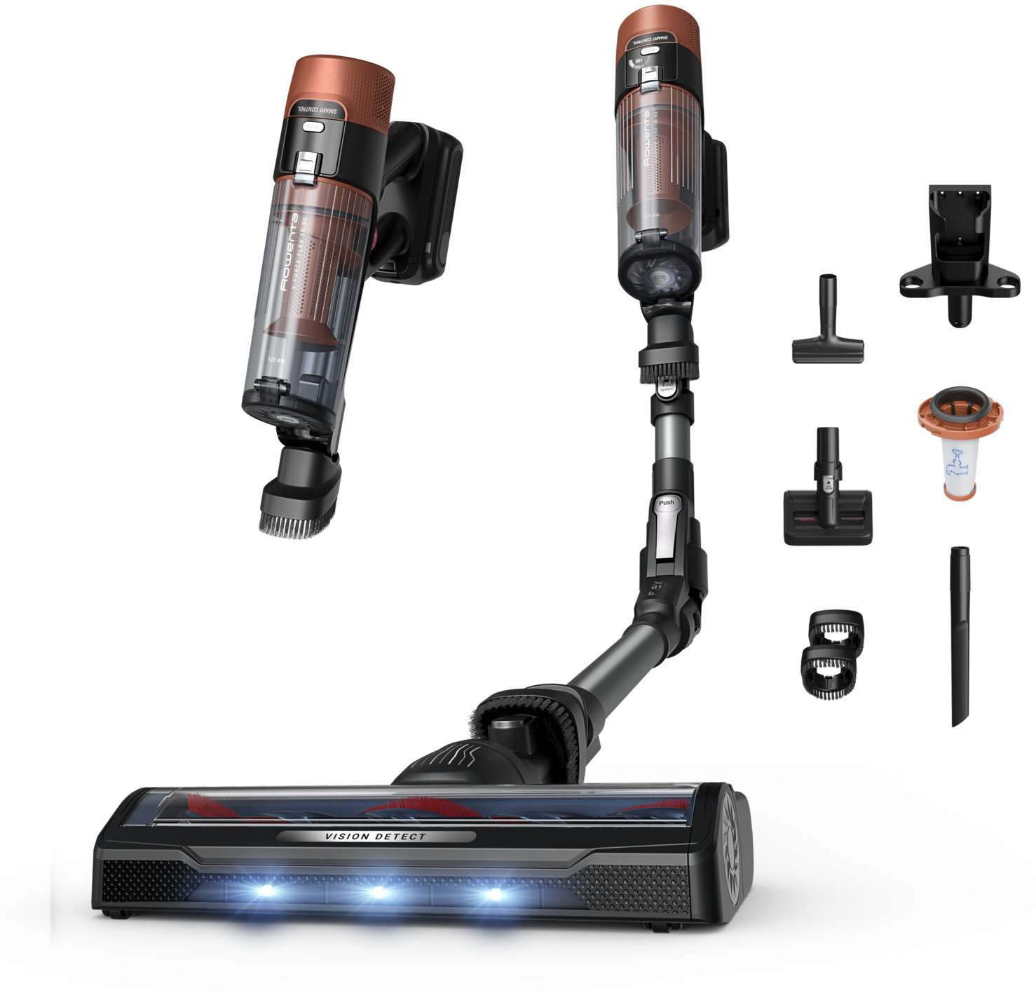 Rowenta RH7A75E0 X-Force Flex 10.80 Animal Auto 3v1