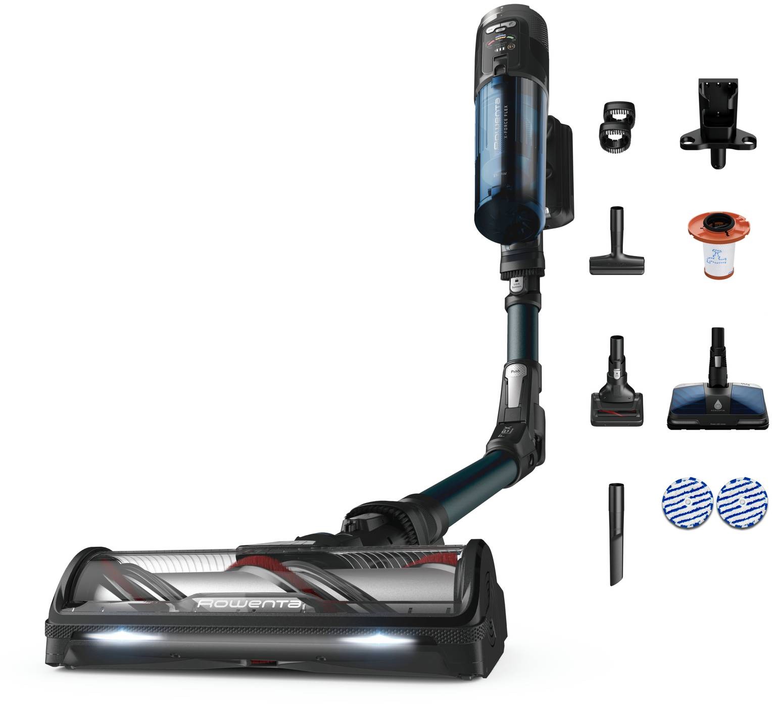 Rowenta RH9AD1WO X-Force Flex 13.60 Auto Animal Aerospin Aqua 150 AW
