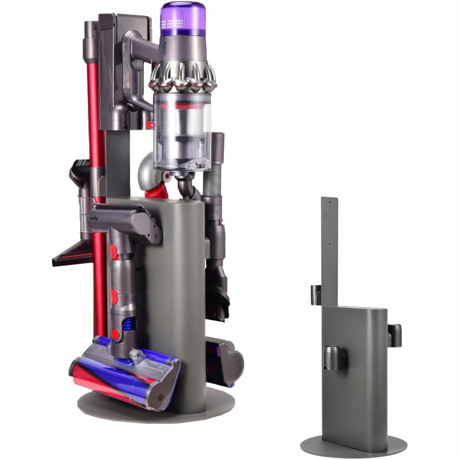 Rosfix Stojan z uhlíkové oceli 74 cm pro vysavač Dyson a příslušenství V15 V12 V11 V10 V8 V7 V6