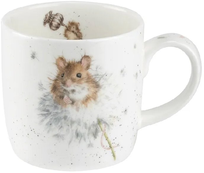 Royal Worcester Porcelánový hrnek Myška