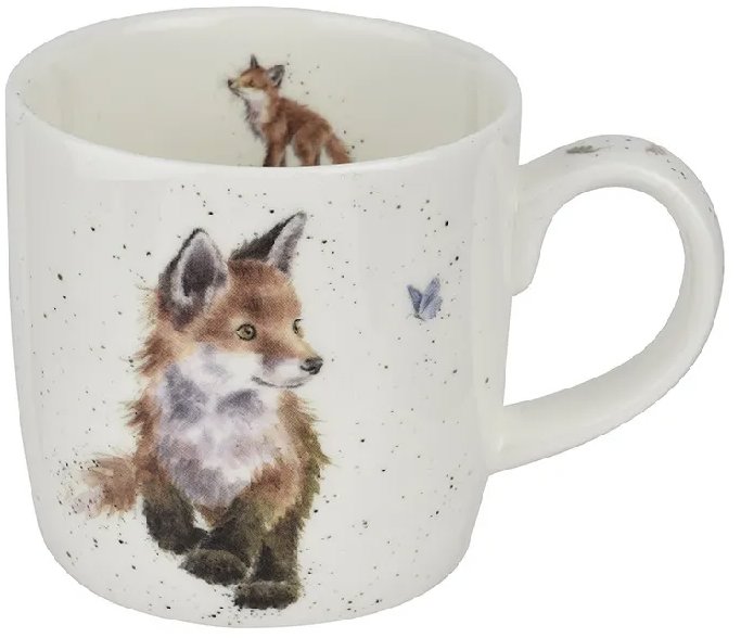 Royal Worcester Porcelánový hrnek Lišky