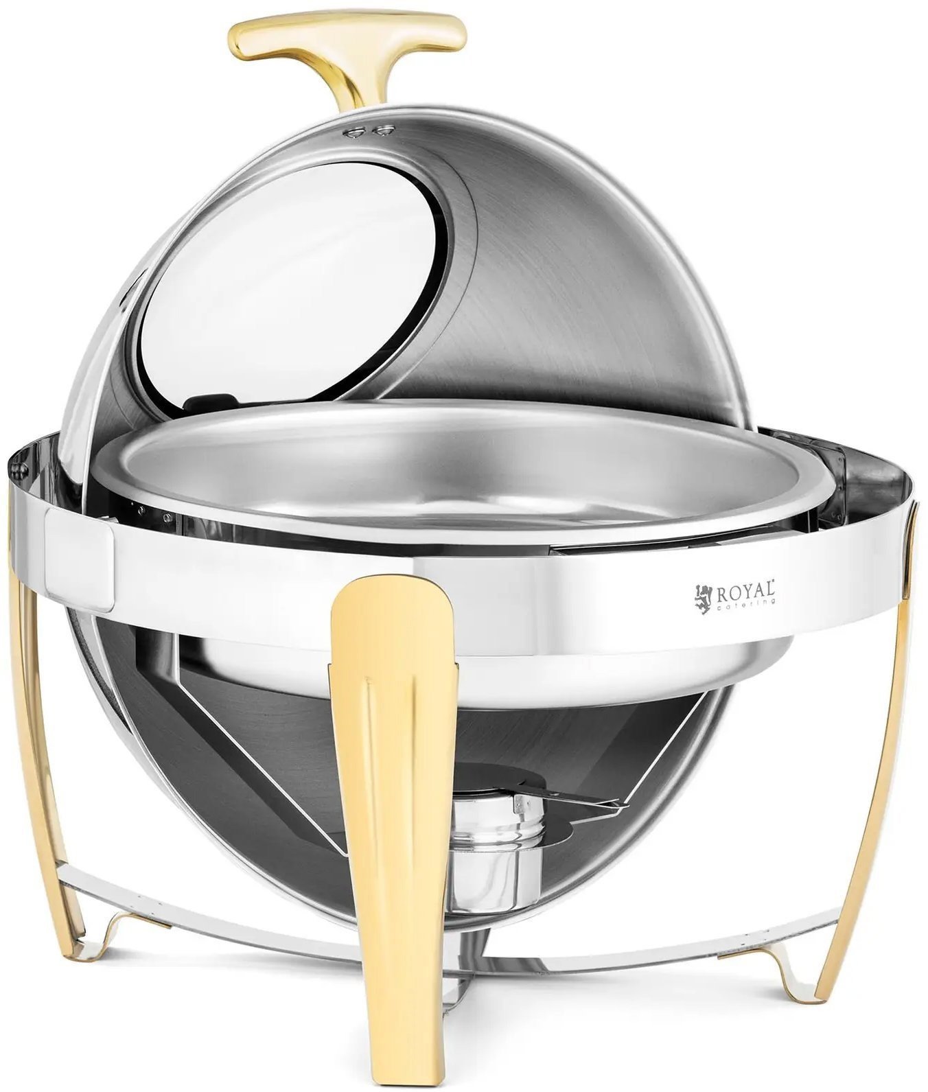 Royal Catering kulatý ohřívač těstovin s víkem na kolečkách 6 l