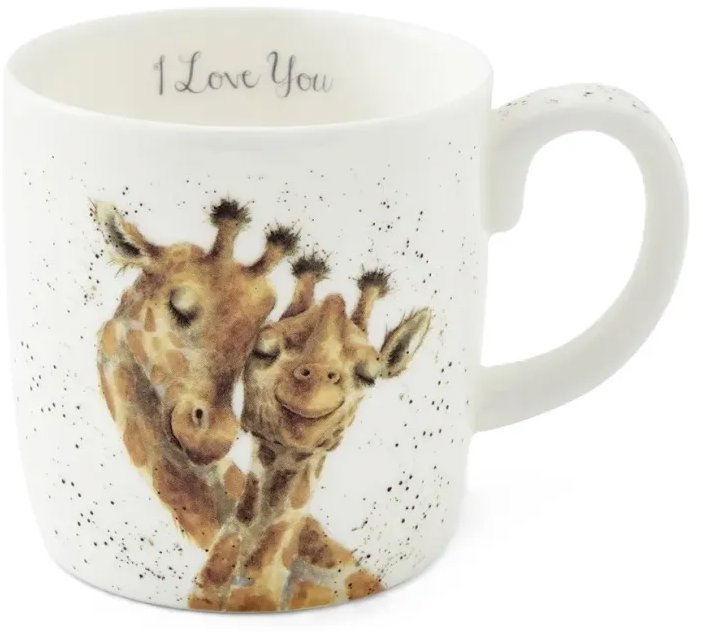 Royal Worcester Porcelánový hrnek Žirafy