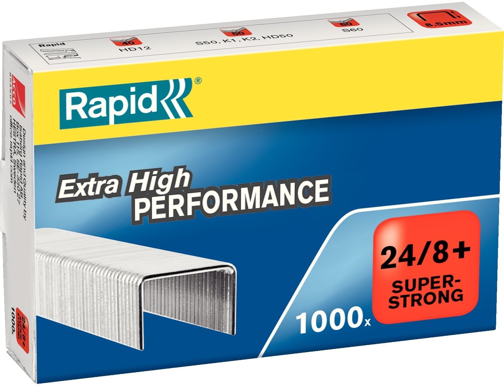 RAPID Super Strong 24/8+ - balení 1000 ks
