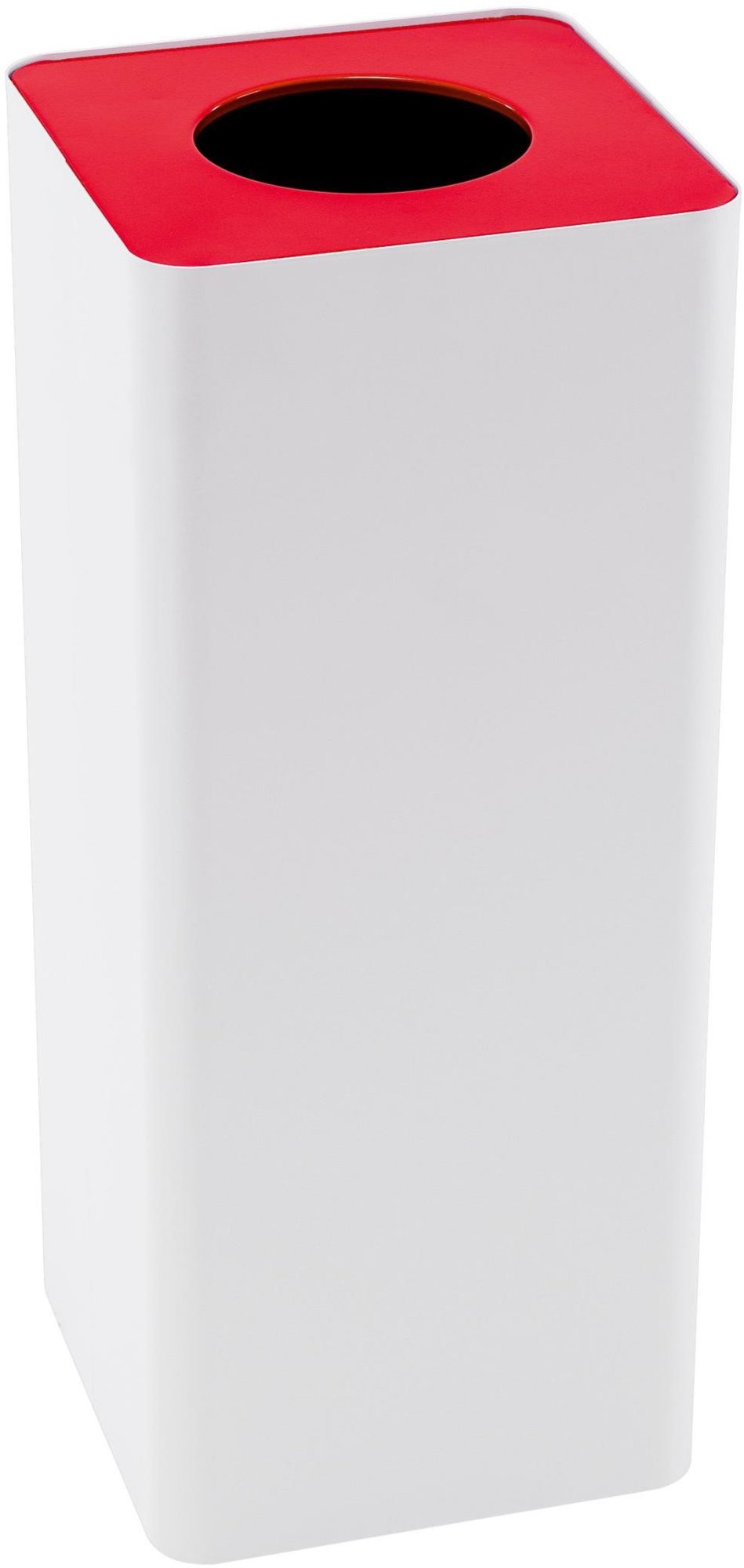 Odpadkový koš na tříděný odpad Caimi Brevetti Centolitri W, 100 L - červený, elektro