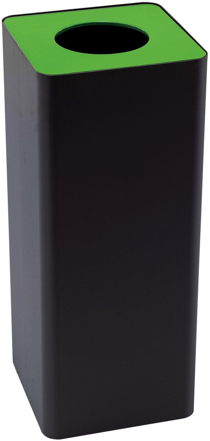 Odpadkový koš na tříděný odpad Caimi Brevetti Centolitri 100 L, zelený