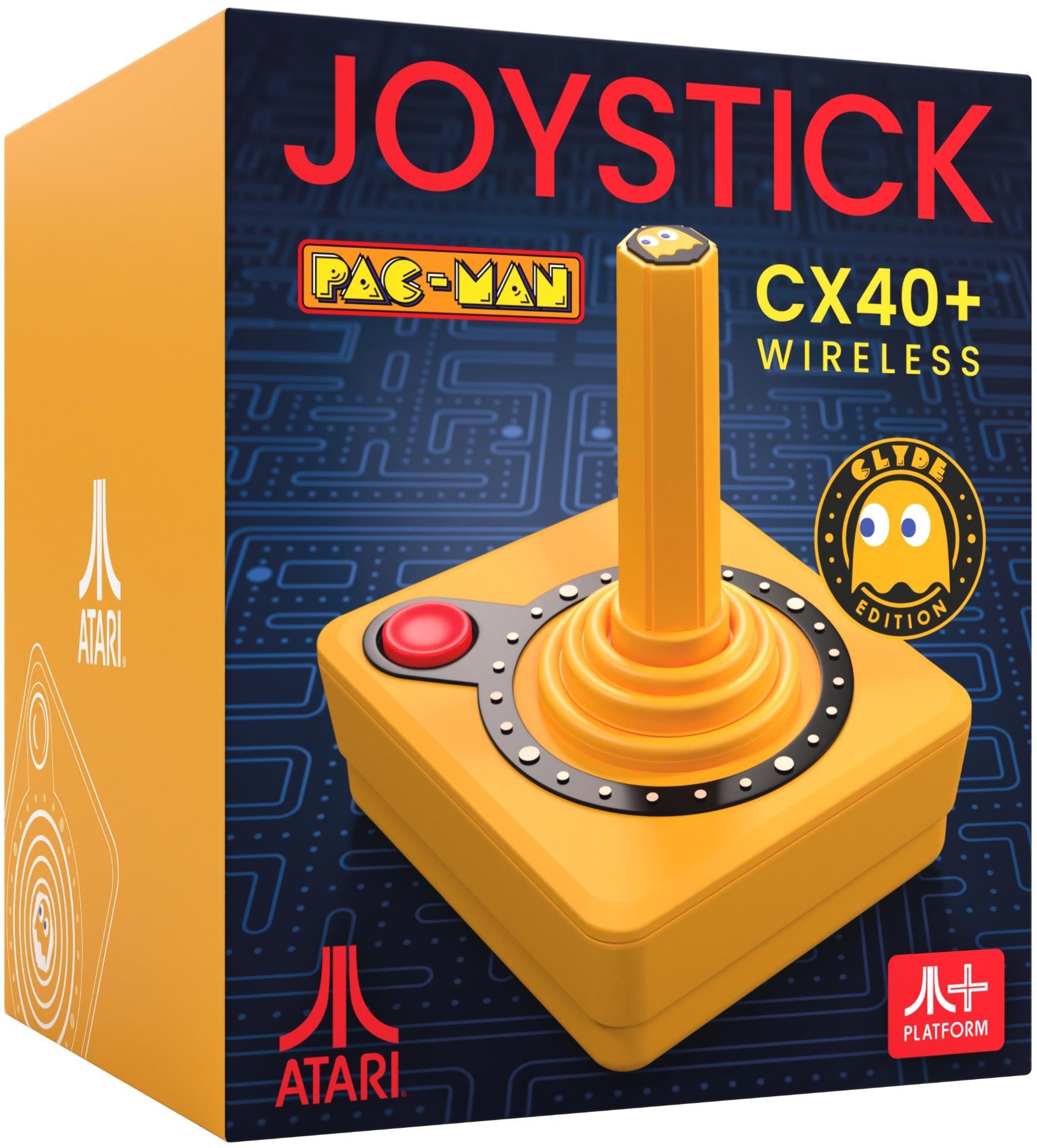Atari Pac-Man: CX40+ Wireless Joystick - Clyde - ovladač