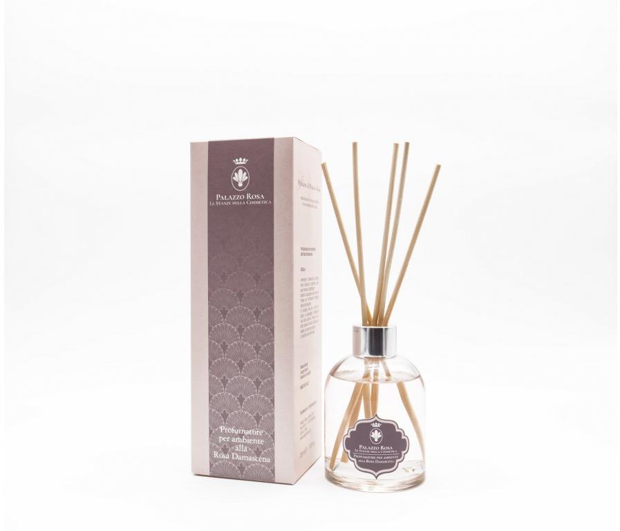 Palazzo Rosa Difuzér s tyčinkami, 220 ml