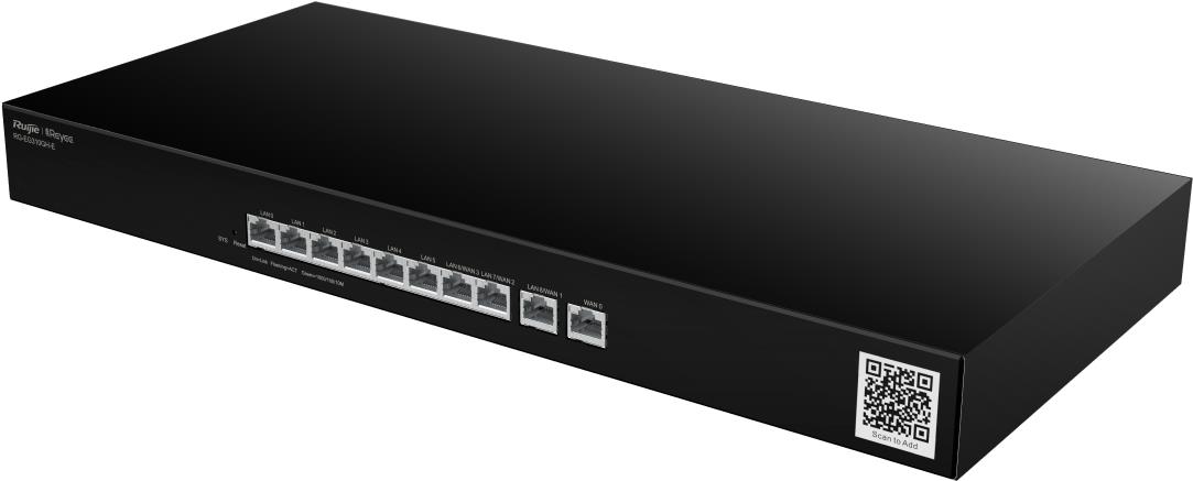 Ruijie Networks Reyee RG-EG310GH-E, Reyee 10-Port High Performance Cloud Managed Office Router