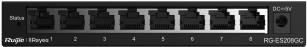 Ruijie Networks Reyee RG-ES208GC 8-Port Gigabit Smart Switch, 8 Gigabit RJ45 Ports