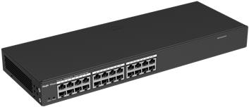 Ruijie Networks Reyee RG-ES224GC, 24-Port Gigabit Cloud Mananged Non-PoE Switch