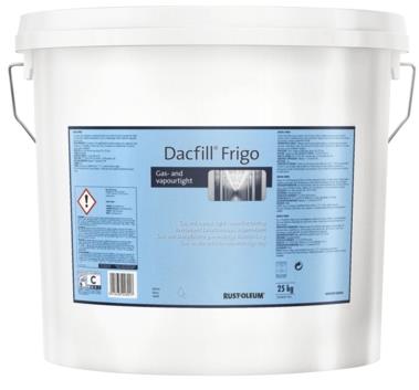 Rust-Oleum Plynotěsný & parotěsný pryžový nátěr Dacfill Frigo White, 25 kg, bílá