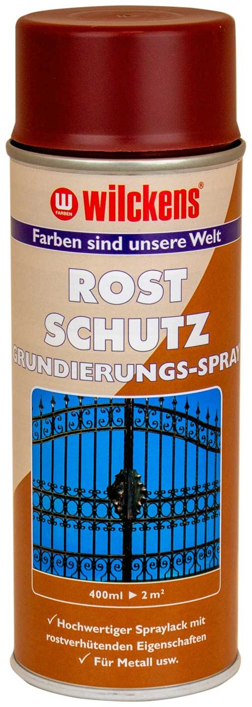 Wilckens Antikorozní základový nátěr ve spreji Rostschutz Grundurierung-spray 400 ml, WI.16100500140