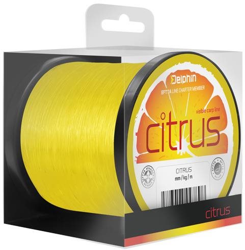 Delphin Citrus Žlutý 1100m 0,35mm 8,6kg