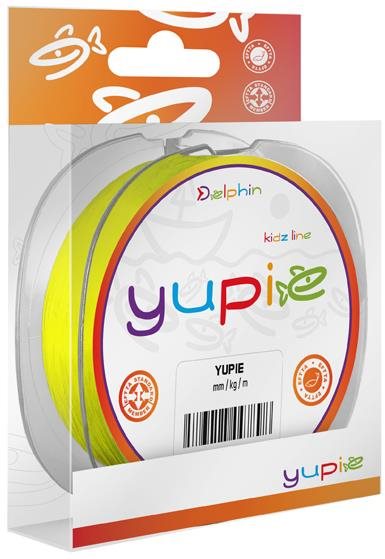 Delphin Yupie Fluo Žlutá 300m 0,25mm 5,5kg