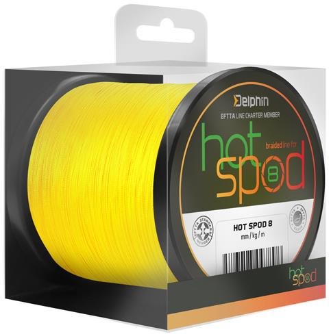 Delphin Hotspod 8 Žlutá 300m 0,14mm 9,6kg