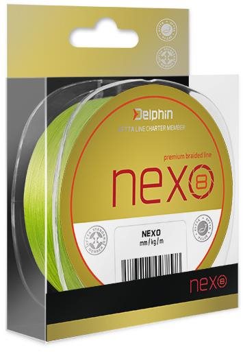 Delphin Nexo 8 Fluo 130m 0,10mm 6,2kg