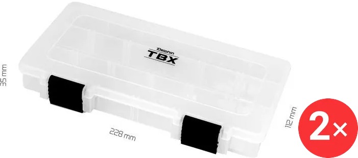 Delphin Krabička TBX One 228-3P Clip 2 ks