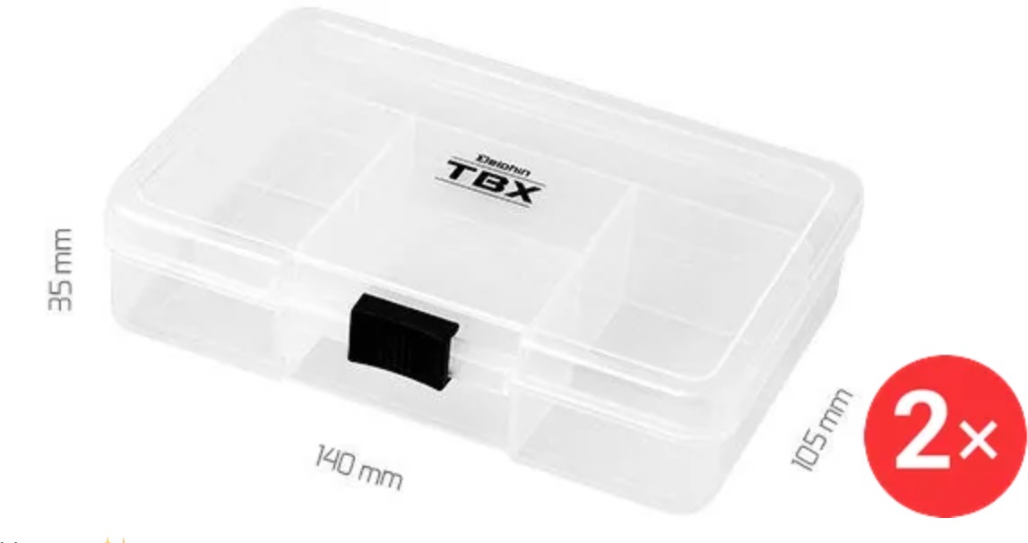 Delphin Krabička TBX One 140-5P Clip 2 ks