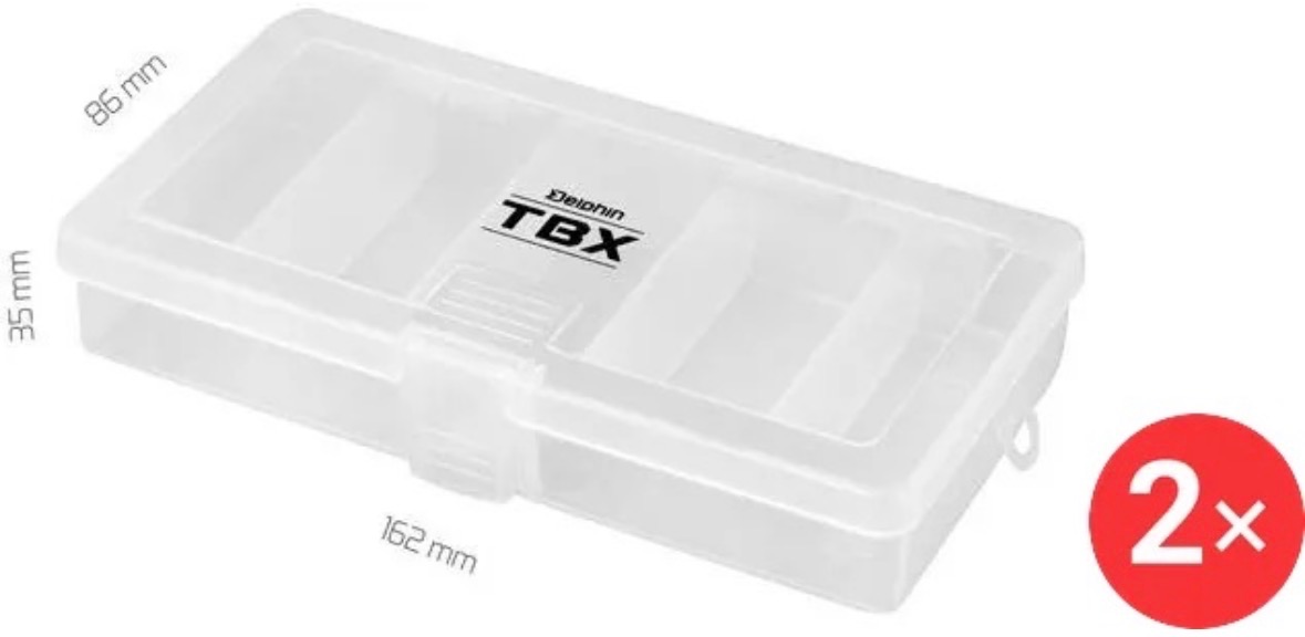 Delphin Krabička TBX One 214-1P 2 ks