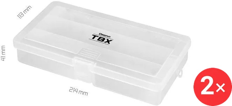 Delphin Krabička TBX One 214-3P 2 ks