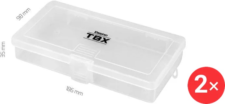 Delphin Krabička TBX One 186-1P 2 ks