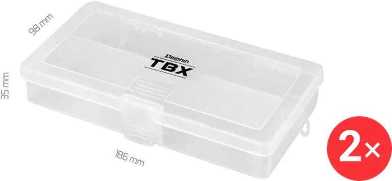 Delphin Krabička TBX One 186-2P 2 ks