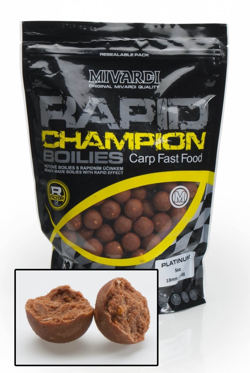 Mivardi Boilie Rapid Champion Platinum Sea 20mm 950g