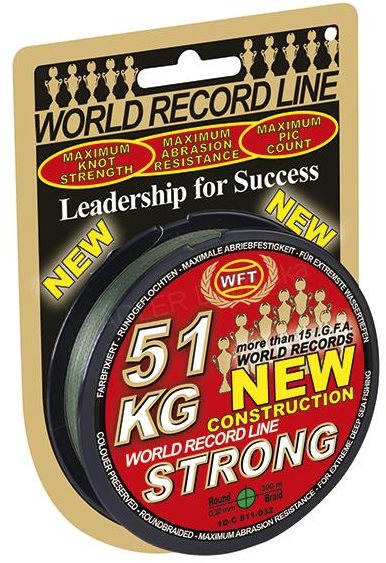 WFT KG Strong Green 0,39mm 67kg 250m