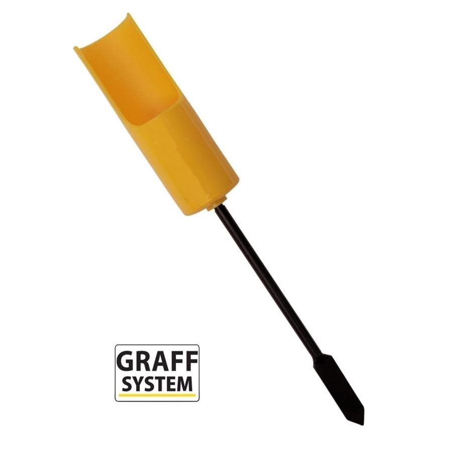 Graff Držák prutu Lux Žlutý