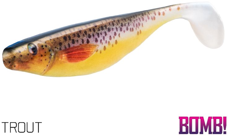 Delphin BOMB! Hypno 9cm 3D Trout 3ks