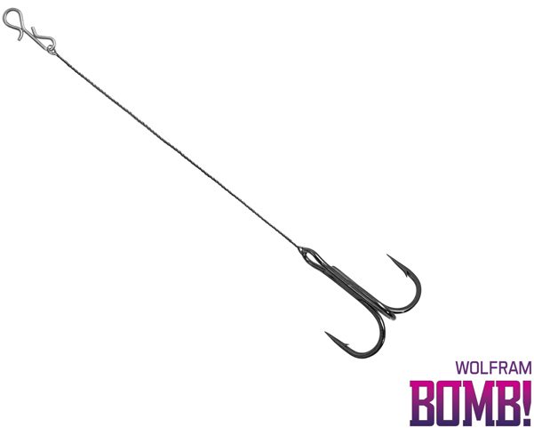 Delphin BOMB! Twisto Rigs Wolfram Velikost 4 10cm 3ks