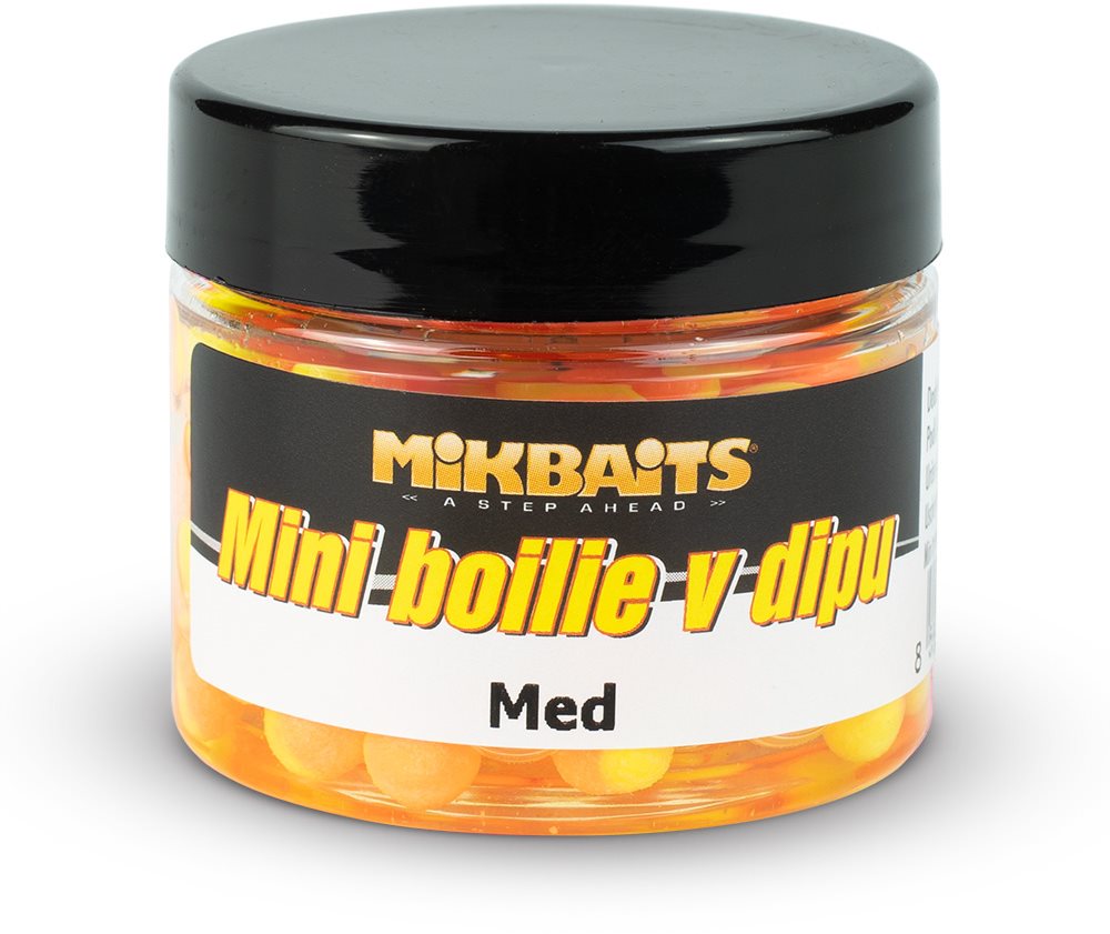 Mikbaits Mini boilie v dipu Med 50ml