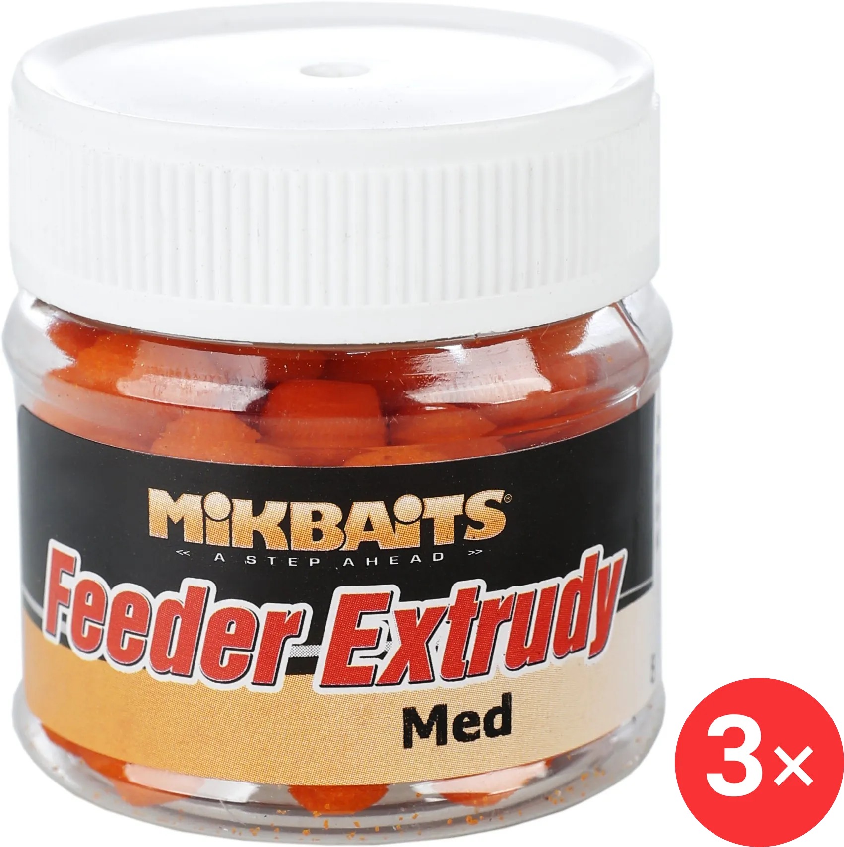 Mikbaits Měkké feeder extrudy Med 3 × 50 ml