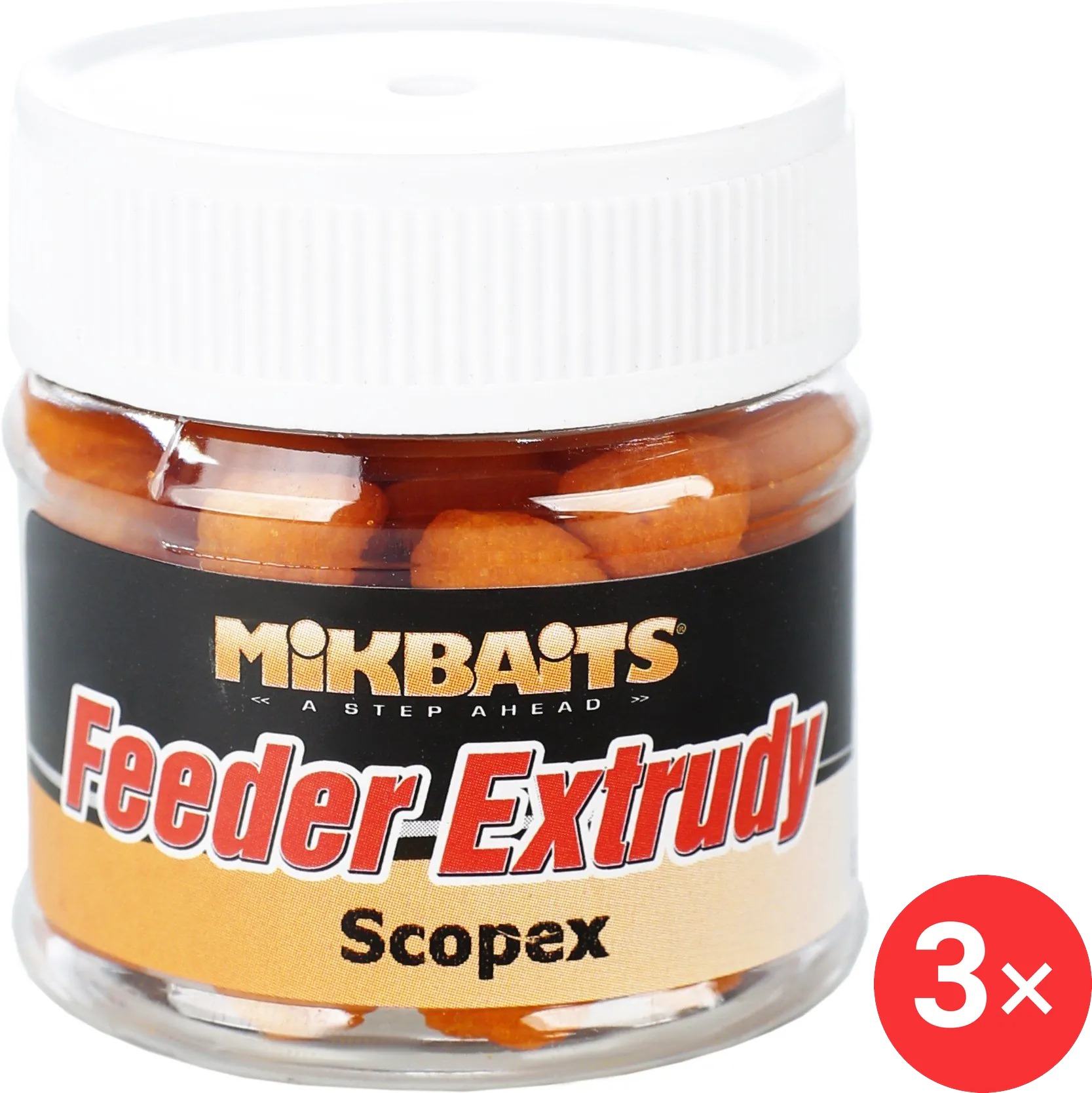 Mikbaits Měkké feeder extrudy Scopex 3 × 50 ml