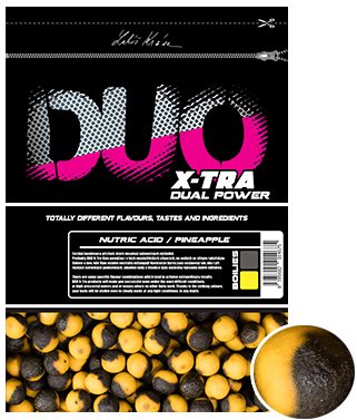 LK Baits Boilie DUO X-Tra Nutric Acid/Pineapple 20mm 1kg