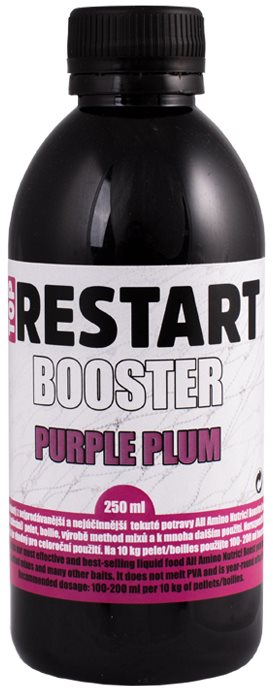 LK Baits Booster Top Restart Purple Plum 250ml