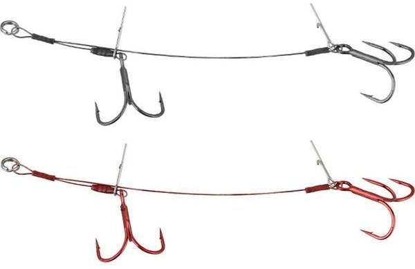 Savage Gear Carbon49 Double Stinger Velikost 1 10,5cm 16kg 2ks