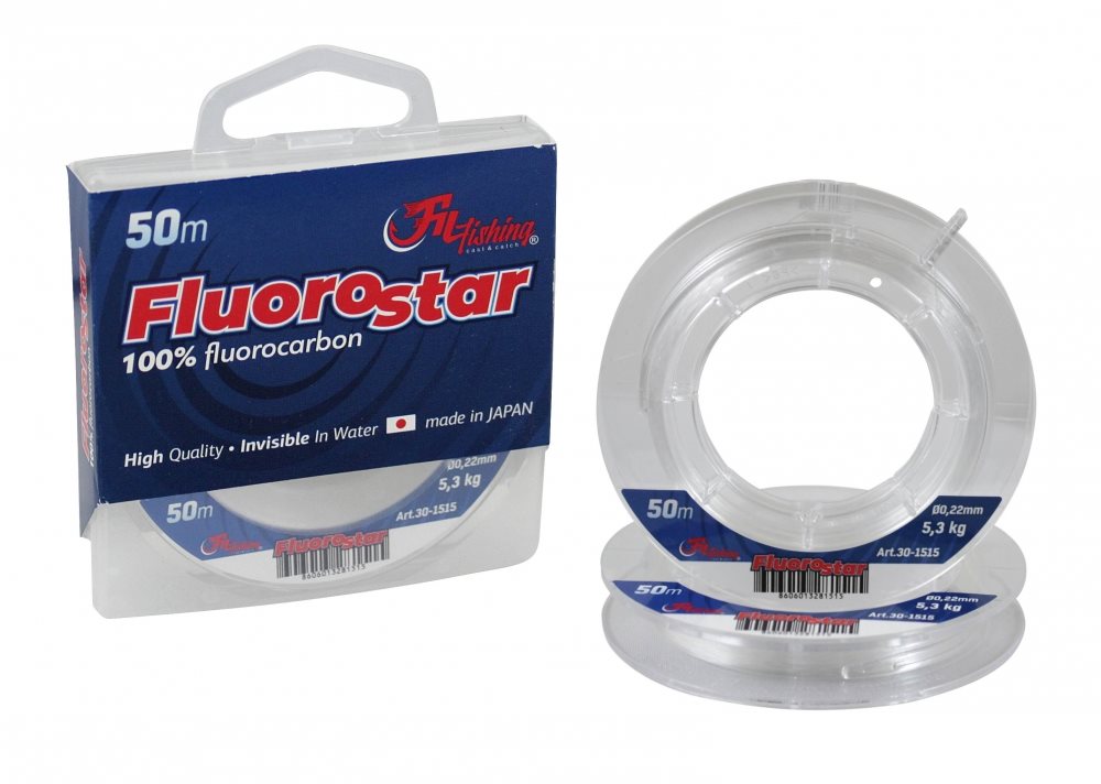 Filfishing Fluorostar Fluorocarbon 0,32mm 50m