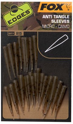 FOX Micro Anti Tangle Sleeves Camo 25ks