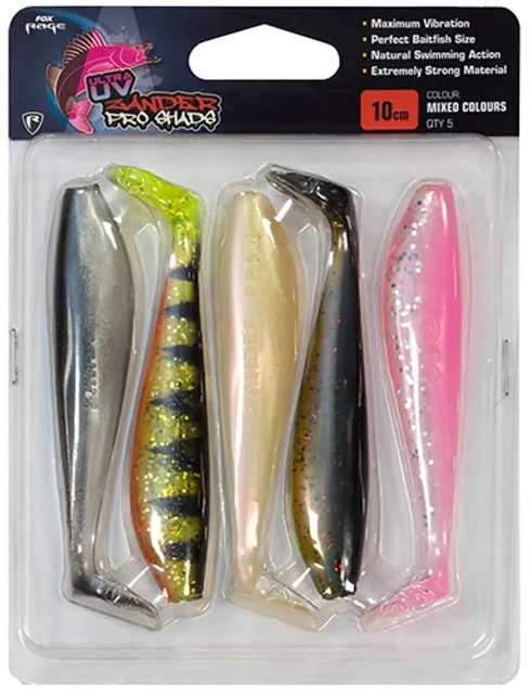 FOX Rage Zander Pro Loaded 7cm 5g Velikost 1/0 UV Mixed Colours 4ks