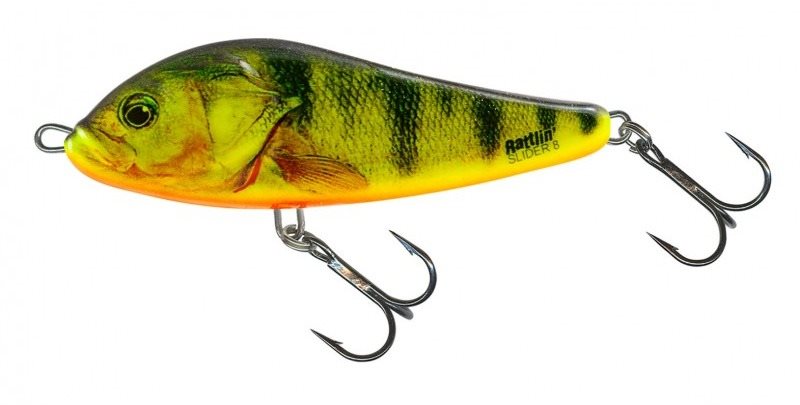 Salmo Rattlin´ Slider Floating 8cm Supernatural Hot Perch