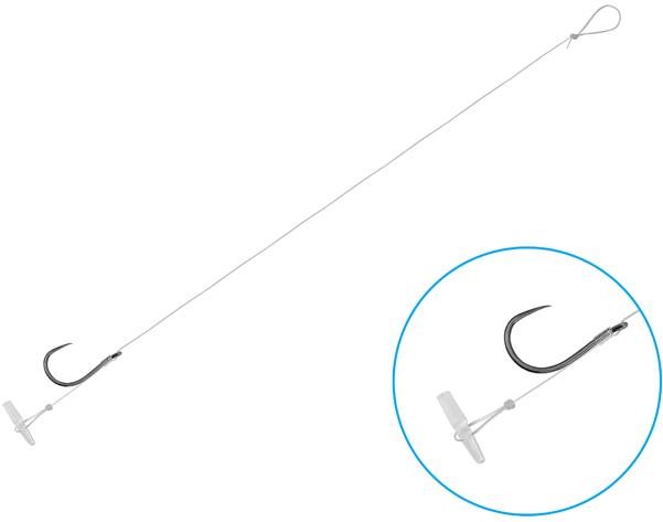 Delphin Feederový návazec FLR Quickstop Velikost 8 0,22mm 8cm 6ks