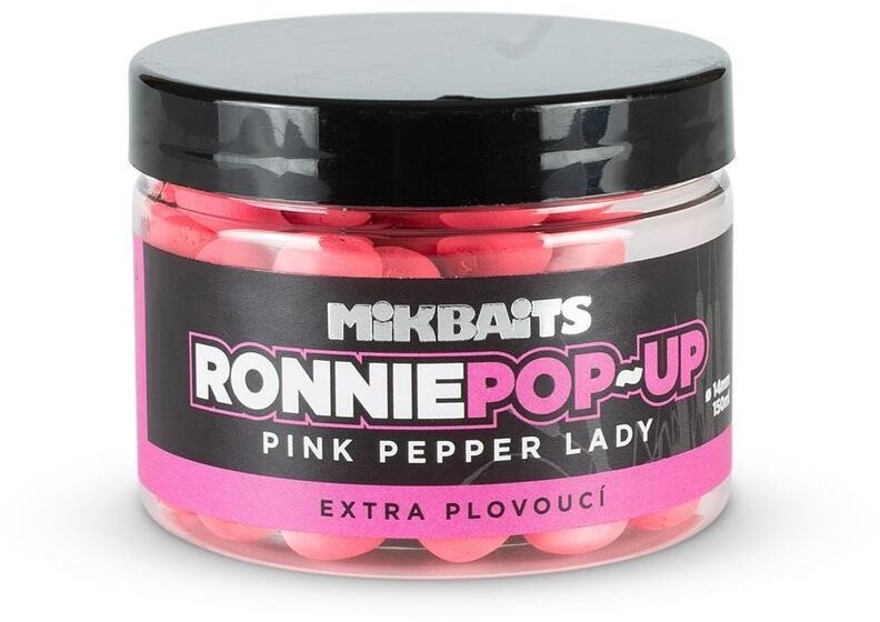 Mikbaits Ronnie pop-up Pink Pepper Lady 14mm 150ml