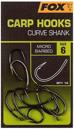 FOX Curve Shank Velikost 6 10ks